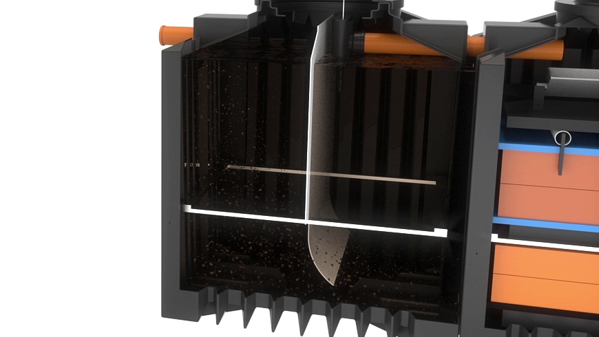 Filling and setteling phase