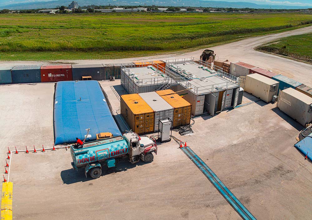 ClearFox mobile wastewater treatment plant