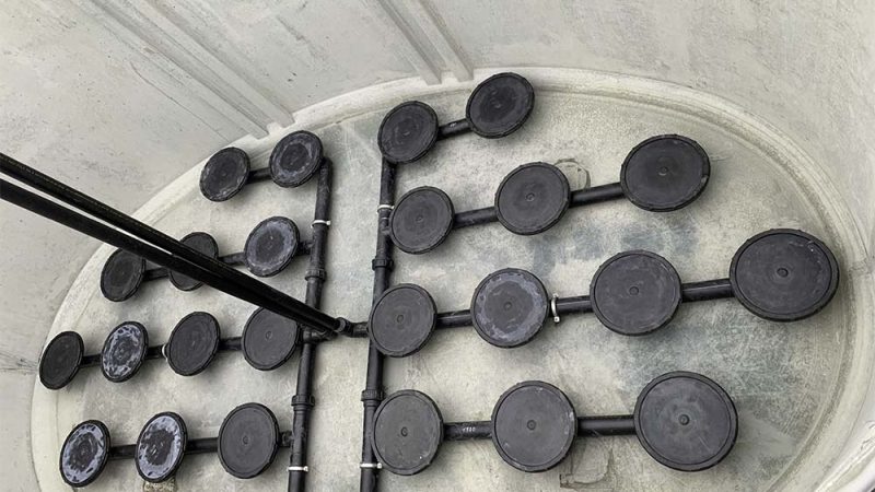 Biological wastewater treatment in a monastery