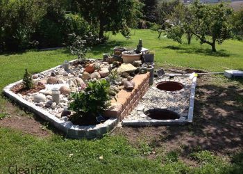 ClearFox Nature non electric domestic sewage treatment plant