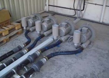 ClearFox air supply for biological wastewater treatment plant