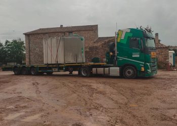 ClearFox concrete wastewater treatment system