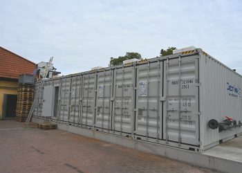 ClearFox containerised wastewater treatment plant for a winery