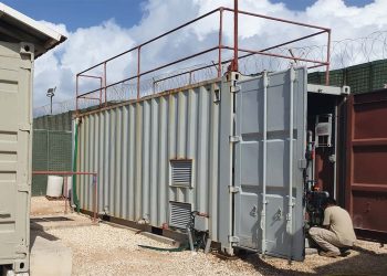 ClearFox containerized wastewater treatment system