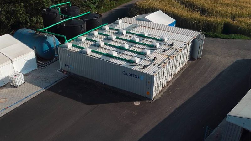 ClearFox wastewater treatment plant for an antipasti manufacturer