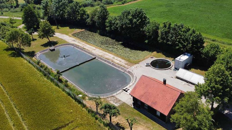 Municipal wastewater treatment plant in Pfalzpaint