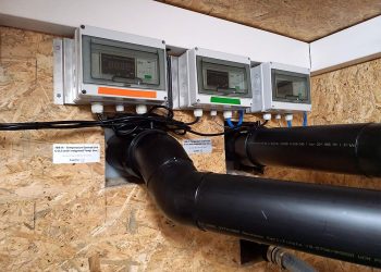 Wastewater comming from the FBR-N section